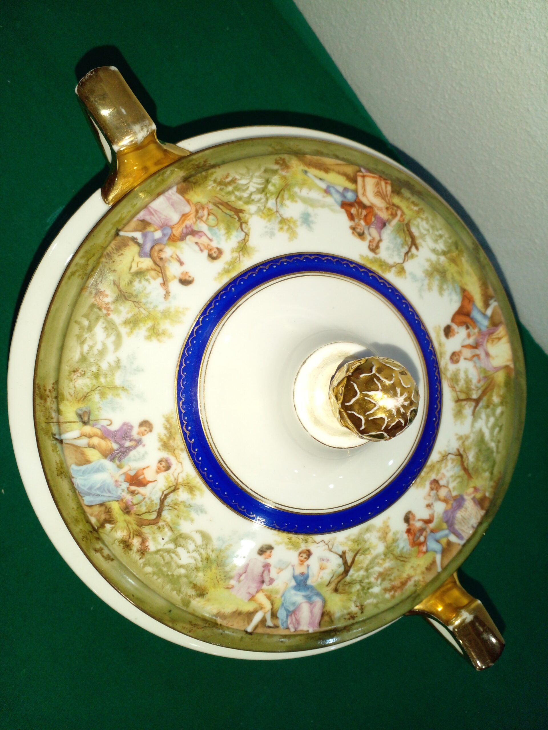 SOPERA ANTIGUA DE PORCELANA CHECA SCHLAGGENWALD (1890 - 1930). COD: 105722 - Image 6