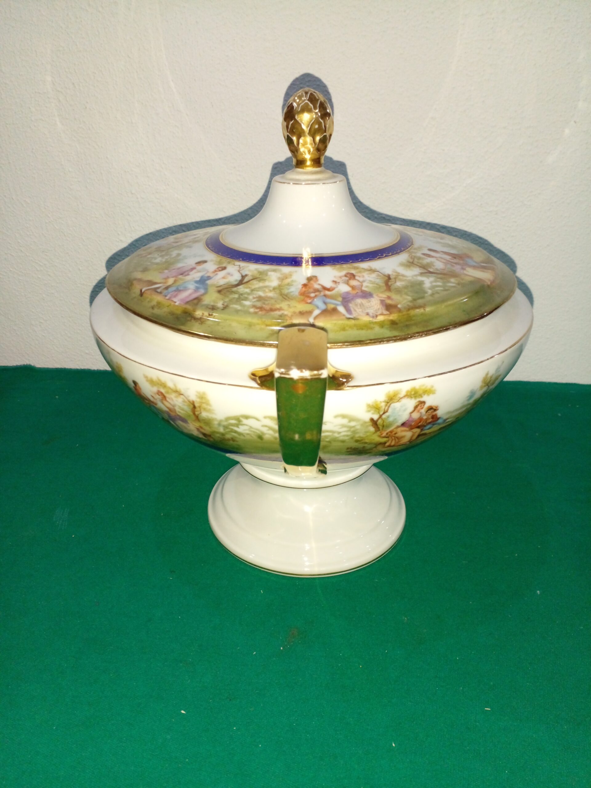 SOPERA ANTIGUA DE PORCELANA CHECA SCHLAGGENWALD (1890 - 1930). COD: 105722 - Image 7