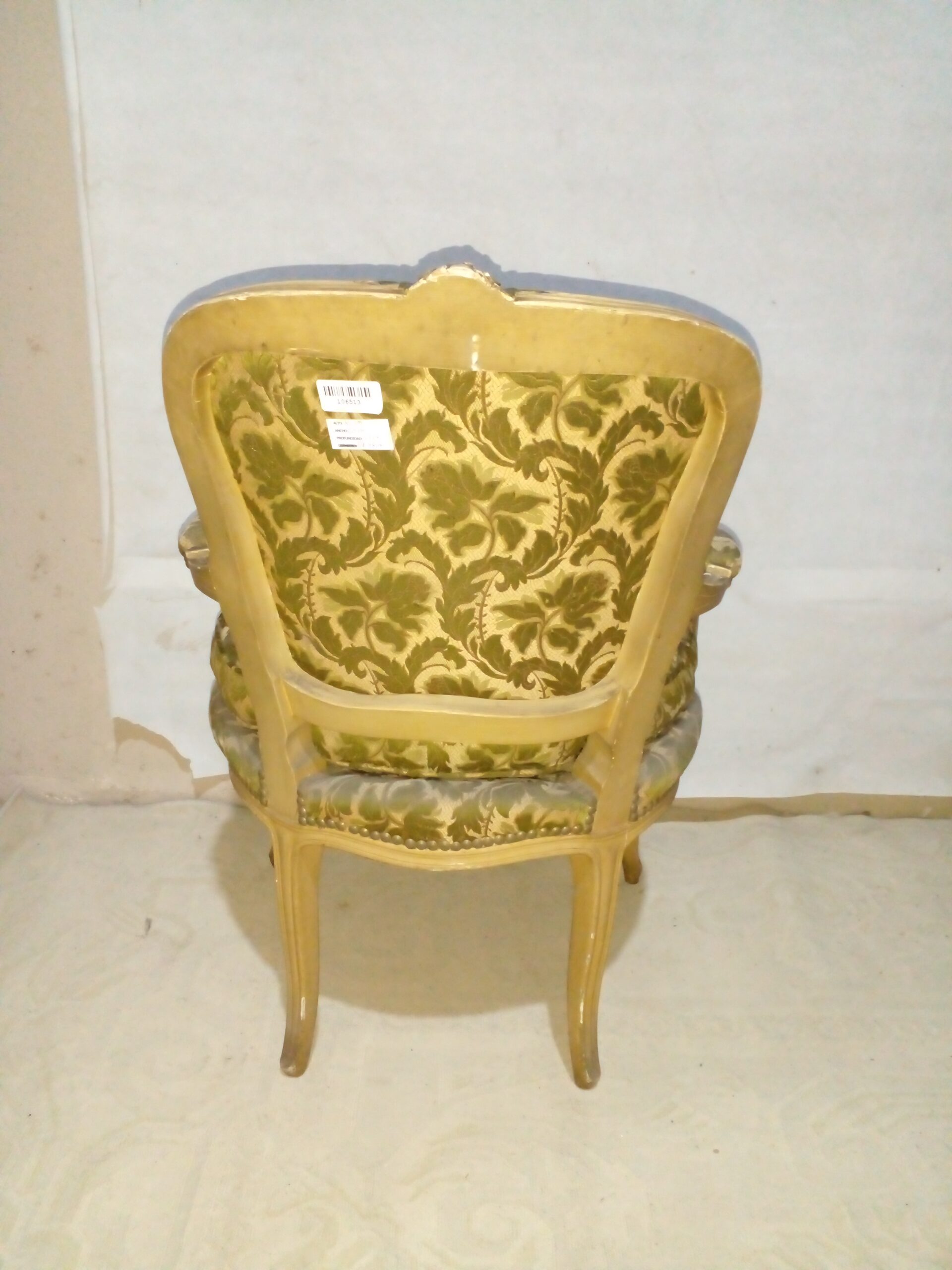 SILLON FRANCES LUIS XV SILLON DE SALA O DORMITORIO PATINA ORIGINAL. COD: 106513 - Image 10