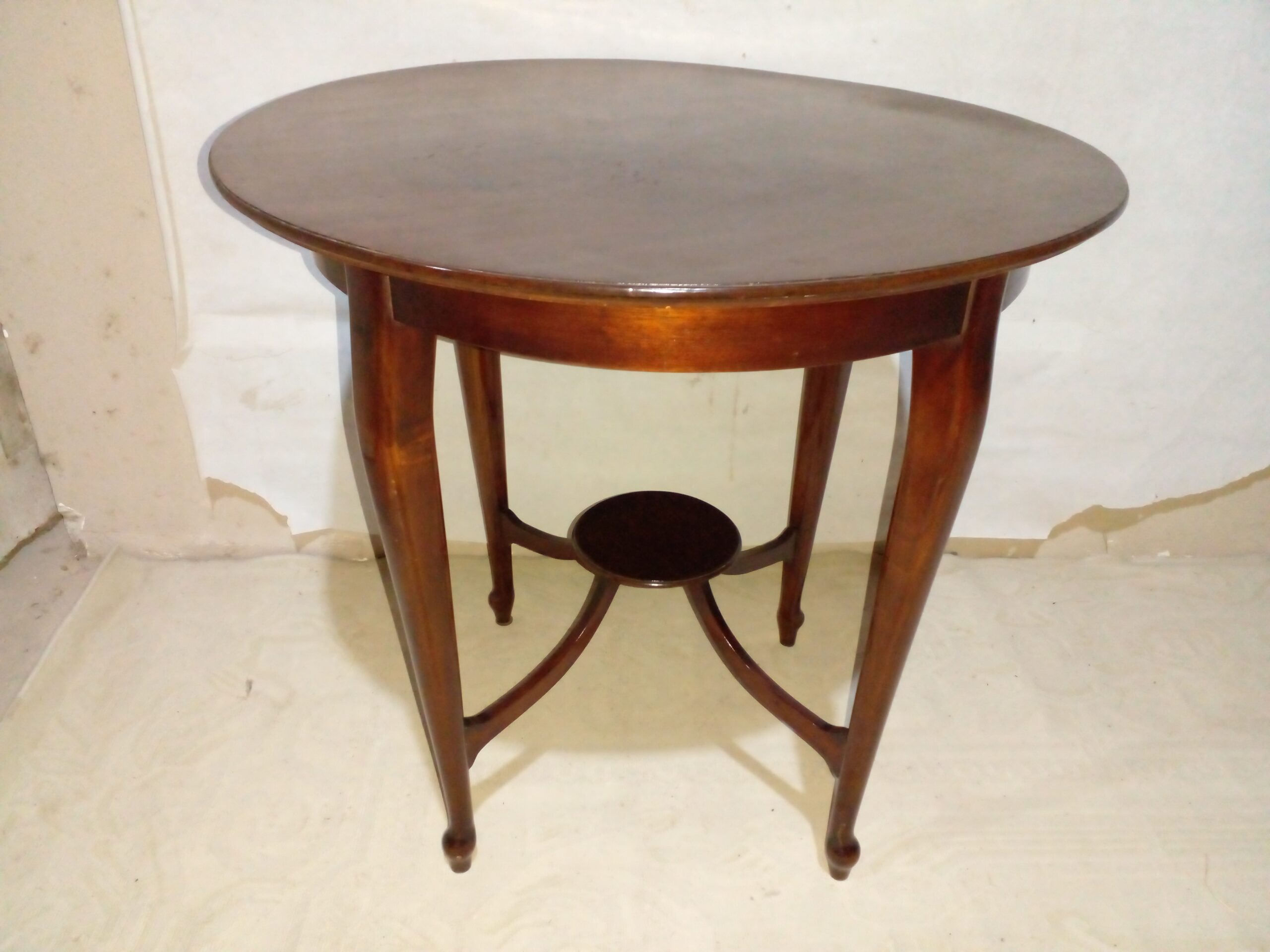 MESA DE SALA ANTIGUA ESTILO INGLES REINA ANA. COD: 106519 - Image 3