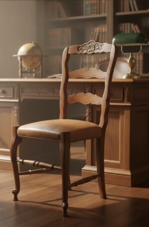 SILLA DE COMEDOR ESTILO FRANCES PROVENZAL. COD: 106601
