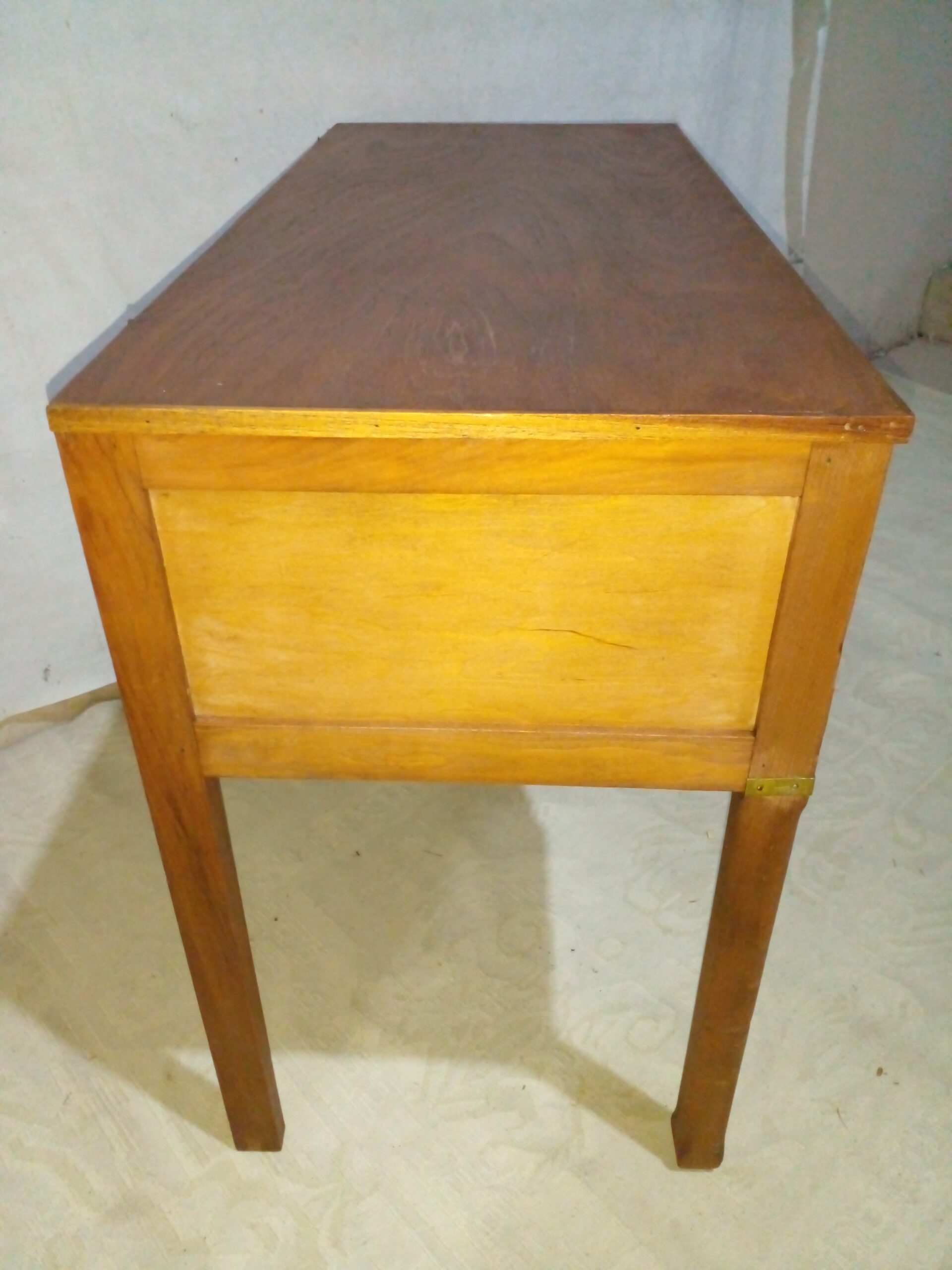 ESCRITORIO ANTIGUO 5 CAJONES MADERA LAVADA. COD: 106512 - Imagen 7