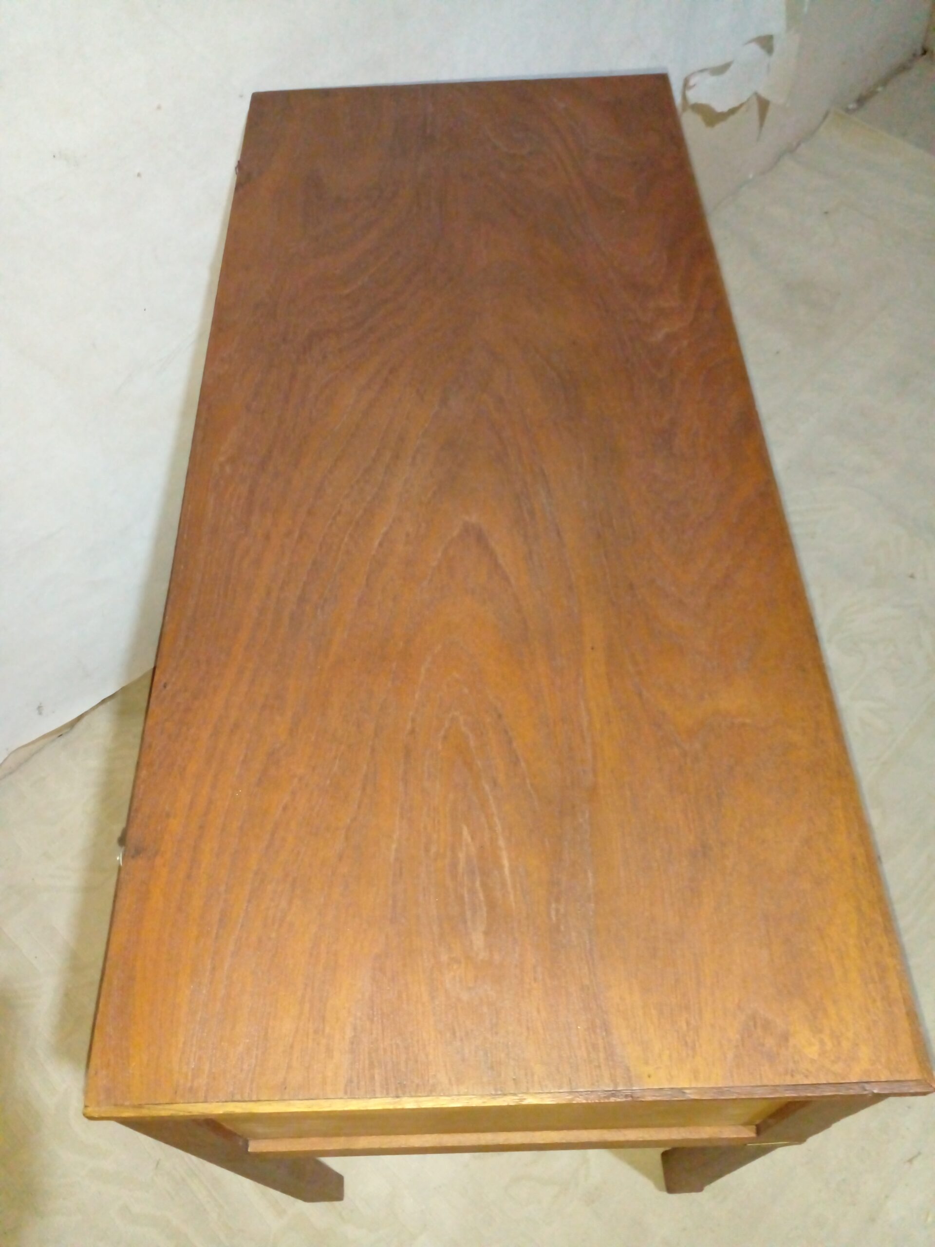 ESCRITORIO ANTIGUO 5 CAJONES MADERA LAVADA. COD: 106512 - Imagen 8