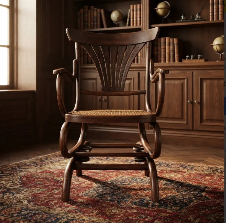 MECEDORA THONET ORIGINAL AUSTRIACA MICHEL THONET SELLADA. COD: 103401
