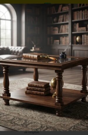 MESA RATONA COSTADO DE SOFA ( SOFA TABLE ) PAR DE MESAS RATONAS. COD: 107701