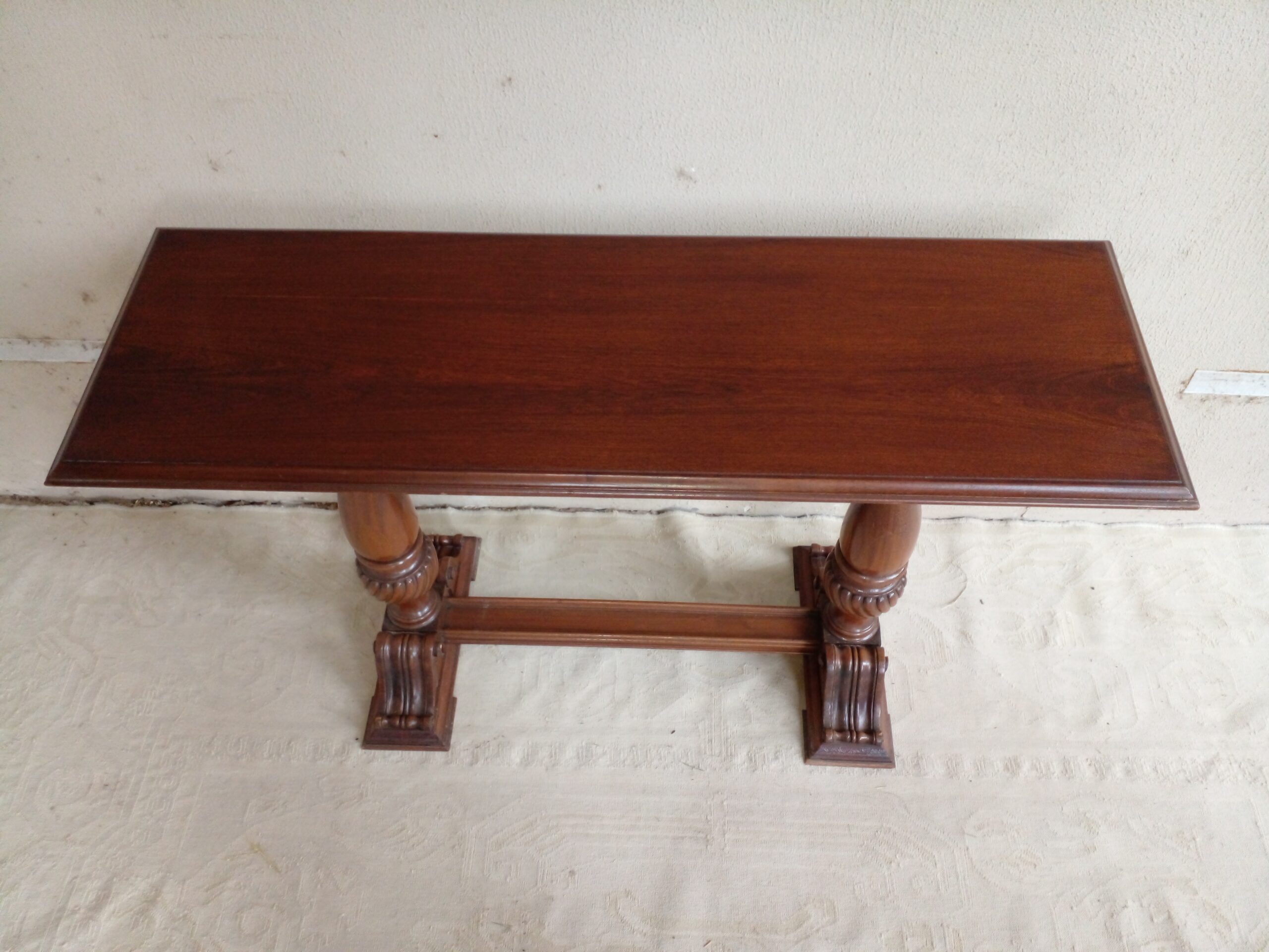 CONSOLA DE ARRIME, DRESSOIRE MESA DE ARRIME RECIBIDOR ESTILO NEOCLASICO. COD: 107821 - Imagen 4
