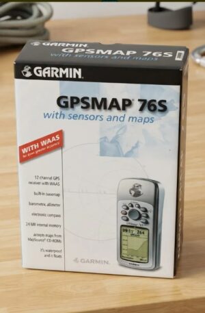 GPS GARMIN 76 S NAUTICO CON ACCESORIOS Y WAY POINTS CARGADOS