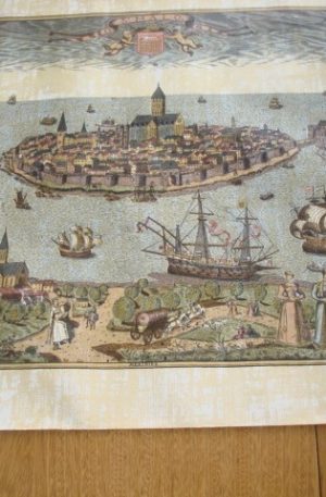 Laminas Antiguas Mapa Genova Y Meridies COD : 32725