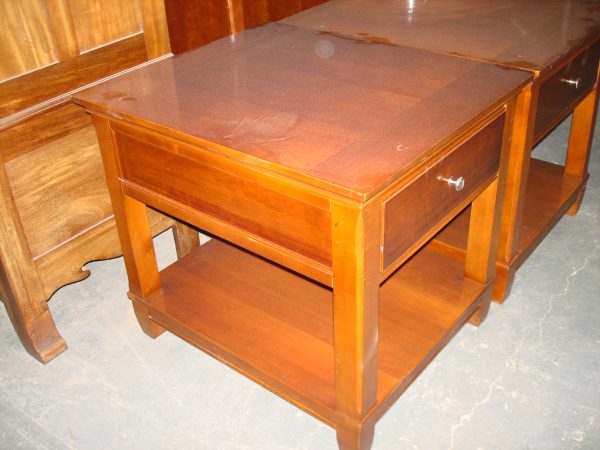 2 MESAS DE SALA MADE IN U.S.A (SOFA TABLE) MESA DE LUZ . COD: 54702/65604/49702 - Image 7