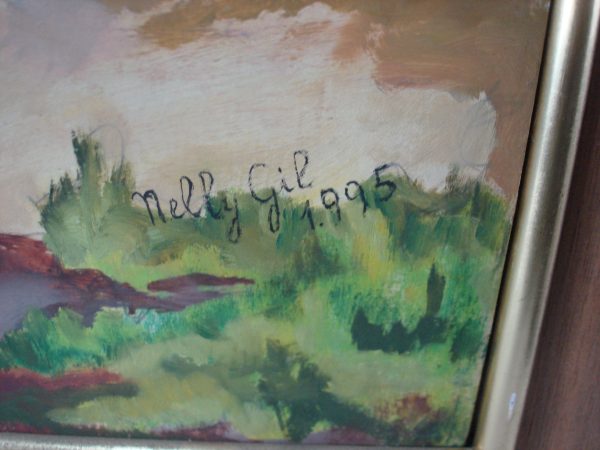 CUADRO OLEO SOBRE HARDBOARD , NELLY GIL. COD: 34503 - Image 4