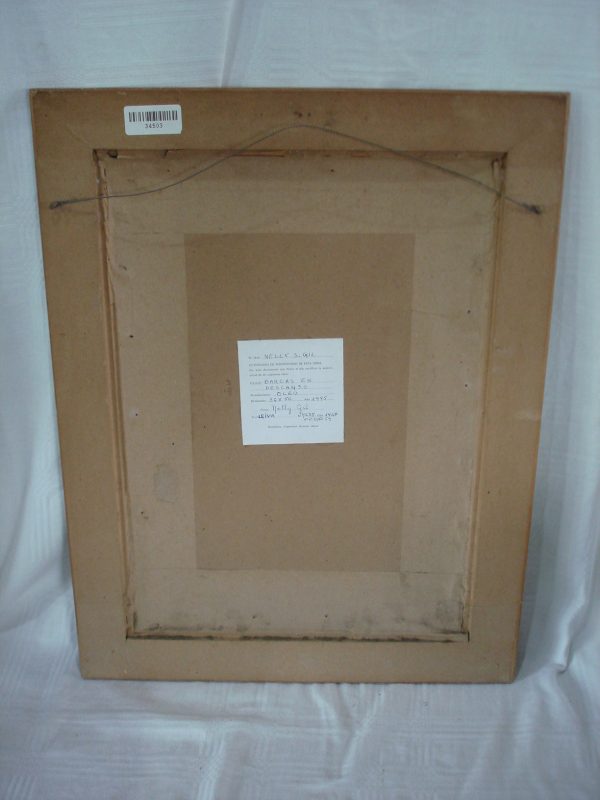 CUADRO OLEO SOBRE HARDBOARD , NELLY GIL. COD: 34503 - Image 6