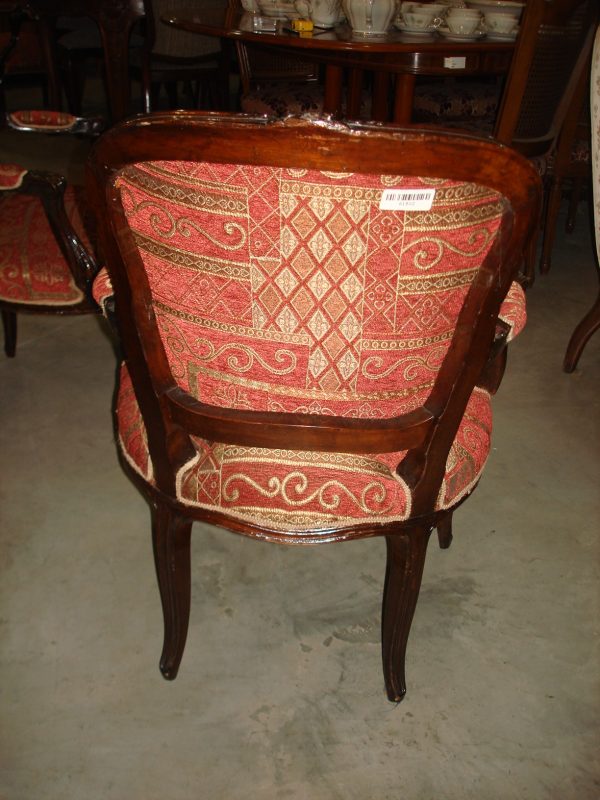 2 SILLONES ESTILO FRANCES LUIS XV TAPIZADOS A NUEVO. COD: 61502 - Image 10