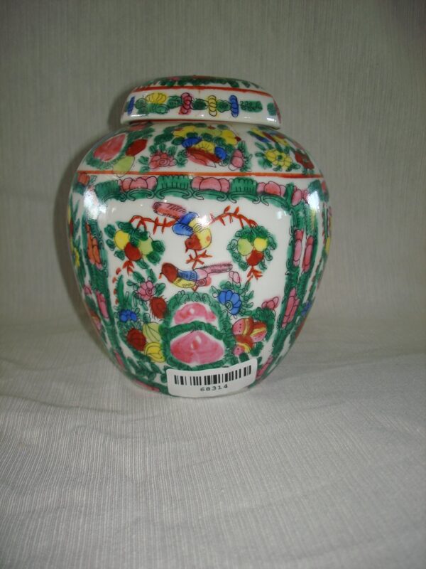 POTICHE DE PORCELANA ORIENTAL SELLADO. COD: 68314 - Image 4