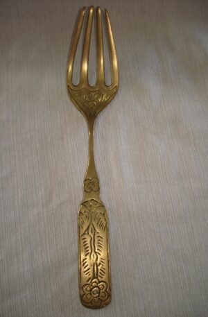 ADORNO TENEDOR BRONCE 285 GRAMOS , 29.5 CM. COD: 69003