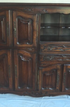 BARGUEÑO APARADOR ANTIGUO ESTILO PROVENZAL EN ROBLE. COD: 71006