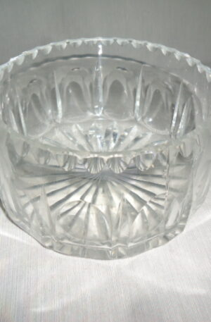 CENTRO DE CRISTAL TALLADO ANTIGUO. COD: 34032
