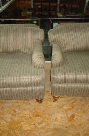 2 SILLONES ESTILO INGLES MADE IN USA DREXEL HERITAGE. COD: 53409