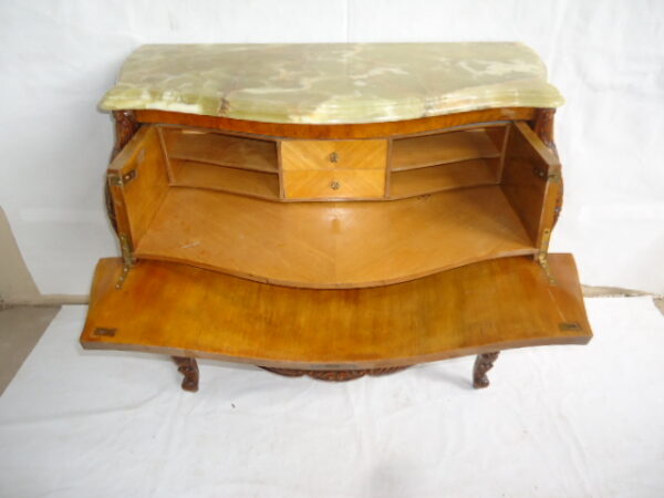 COMODA BARROCO ESTILO FRANCES LUIS XV CON MARMOL. COD: 73601 - Image 10