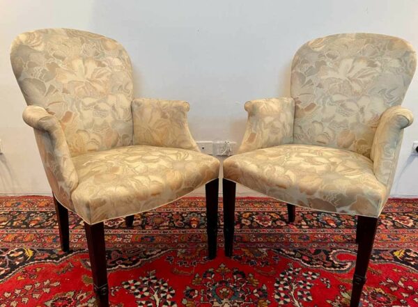 SILLON DE SALA O DORMITORIO ESTILO INGLES MADE IN USA FLAMANTES. COD: 75501-75503