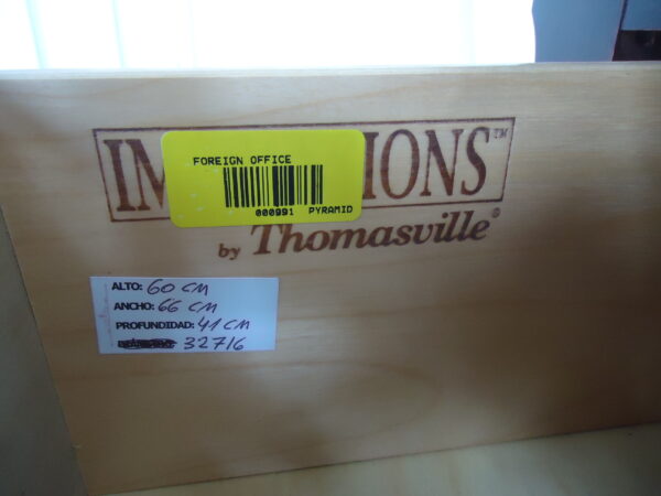 MESA DE LUZ INGLES EN GUINDO MADE IN USA THOMASVILLE FURNITURE. COD: 32716 - Image 8