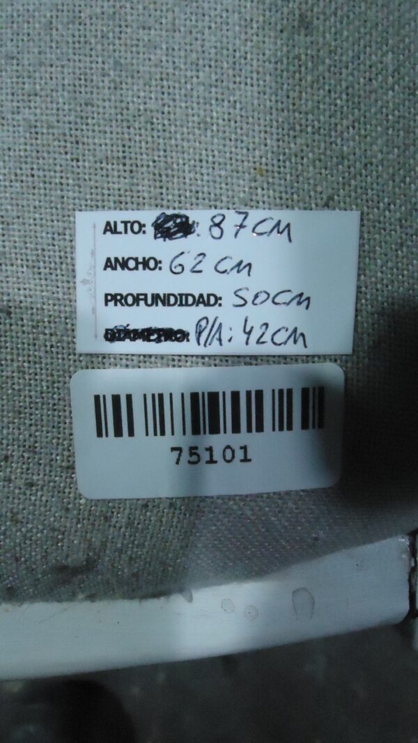 SILLON UN CUERPO ESTILO INGLES COUNTRY. COD: 75101 - Image 9