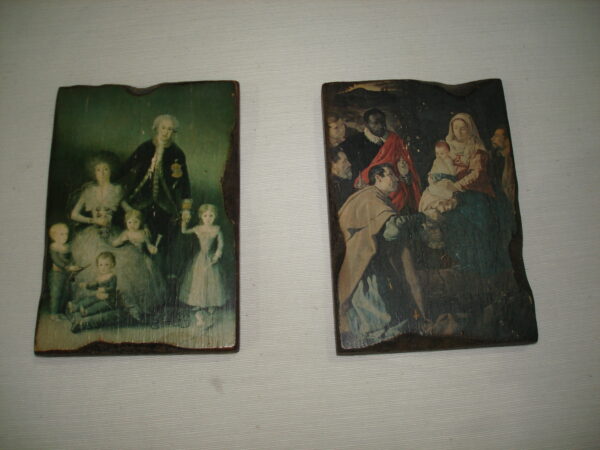 2 CUADROS REPRODUCCION GOYA Y VELAZQUEZ . COD: 45866 - Image 3