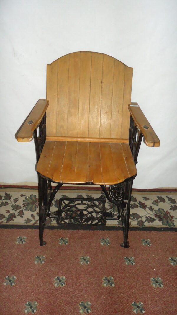 SILLON DE UN CUERPO ARTESANAL IDEAL BARBERIA. COD: 77109 - Image 2