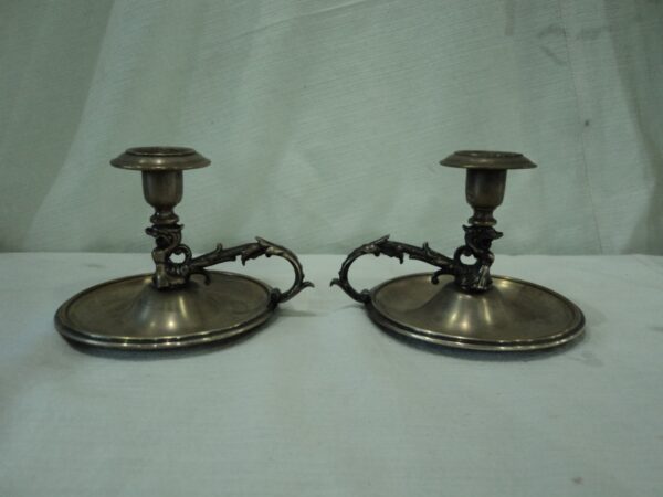 CANDELERO METAL PLATEADO WMF ALEMAN COLECCION. COD: 76502 - Image 2