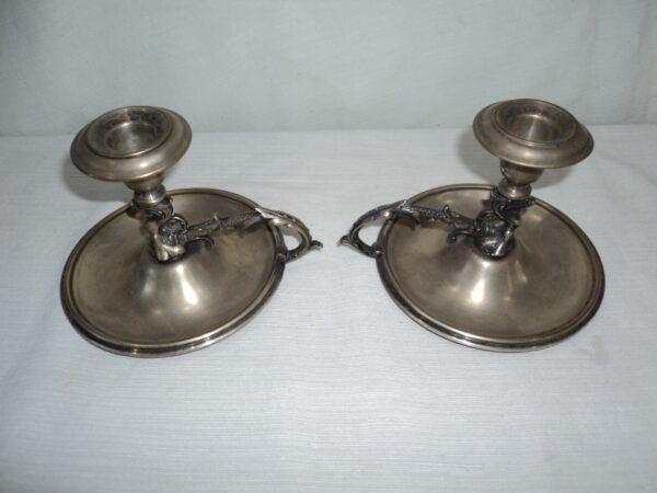 CANDELERO METAL PLATEADO WMF ALEMAN COLECCION. COD: 76502 - Image 4