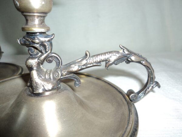 CANDELERO METAL PLATEADO WMF ALEMAN COLECCION. COD: 76502 - Image 9