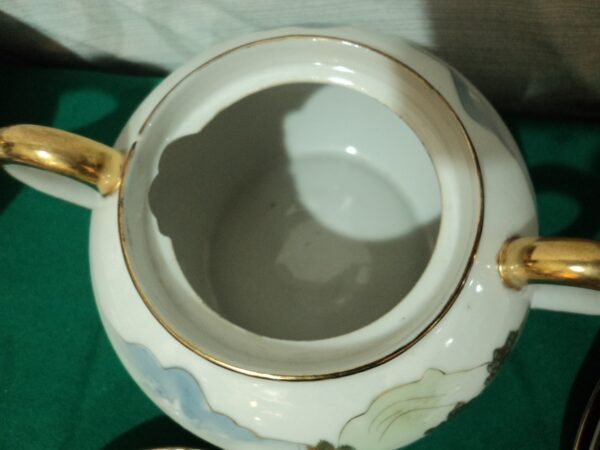 JUEGO DE TÉ PORCELANA ORIENTAL 32 PIEZAS. COD: 79601 - Image 9