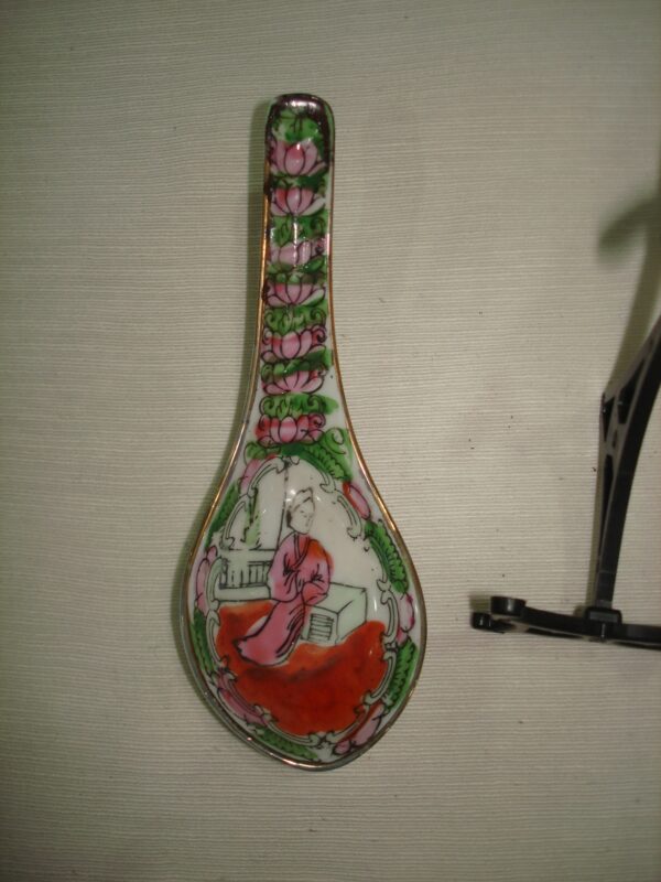 PAR DE CUCHARAS PORCELANA CHINA COLECCION. COD. 55413 - Image 5