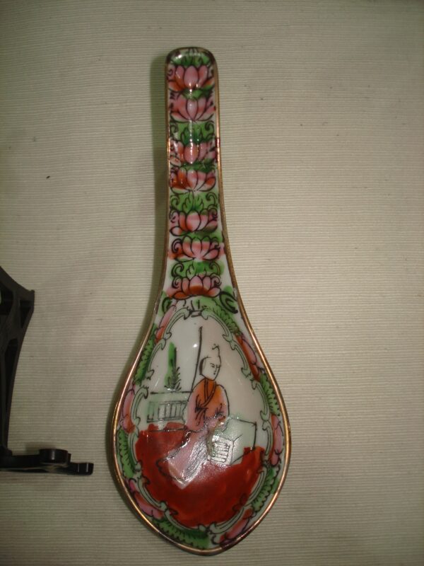 PAR DE CUCHARAS PORCELANA CHINA COLECCION. COD. 55413 - Image 6
