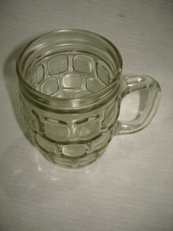 VASO DE CHOP CEREVECERO ANTIGUO VIDRIO GRUESO. COD: 33023 - Image 3