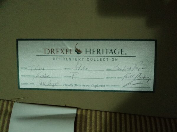 SILLON UN CUERPO SOFA MADE IN USA DREXEL HERITAGE FURNITURE. COD: 78406 - Image 11