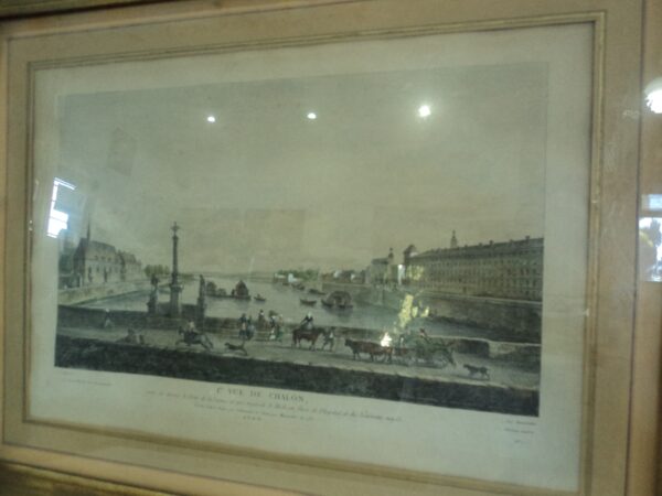 CUADRO GRABADO ORIGINAL FRANCES LUIS J. MASQUELIER ( 1741-1811). COD: 81011 - Image 5