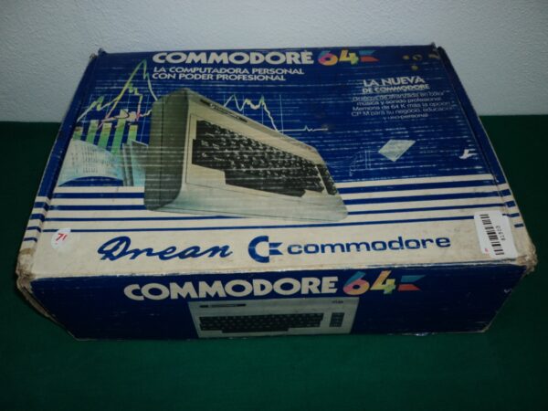COMPUTADORA VINTAGE COMMODORE 64 + DATASSETTE UNIT + 2 JOYSTICK. COD: 81503 - Image 3