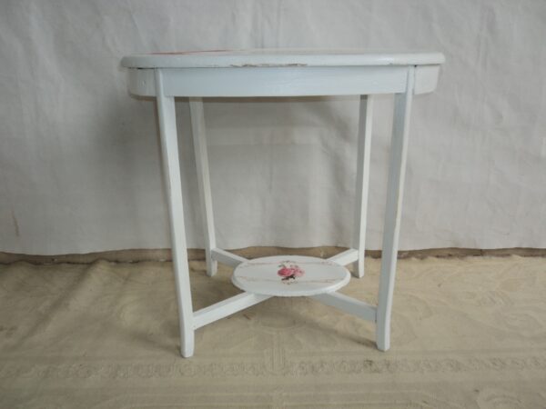 MESA DE SALA ANTIGUA PATINADA SHABY CHIC ROMANTIC. COD: 53203 - Image 3
