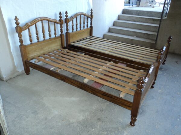 CAMA ESTILO INGLES EN ROBLE CEREJEIRA. COD: 9919 - Image 8