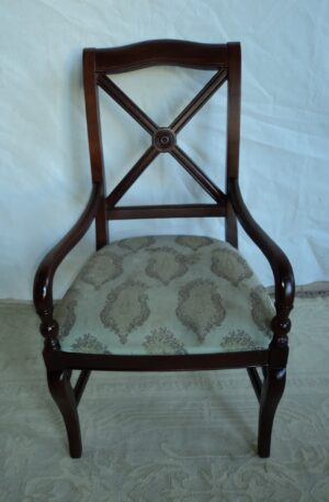 SILLON UN CUERPO CABECERA DE MESA , MADE IN USA DREXEL HERITAGE. COD: 73011