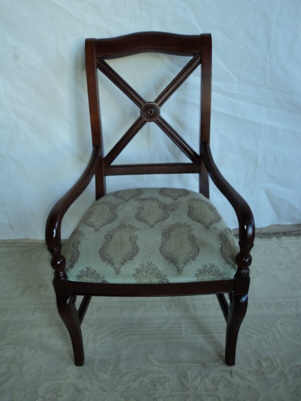 SILLON UN CUERPO CABECERA DE MESA , MADE IN USA DREXEL HERITAGE. COD: 73011