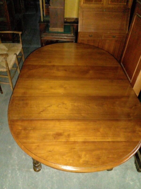 MESA DE COMEDOR ANTIGUA ESTILO RENACIMIENTO EN NOGAL. COD: 87401 - Image 9