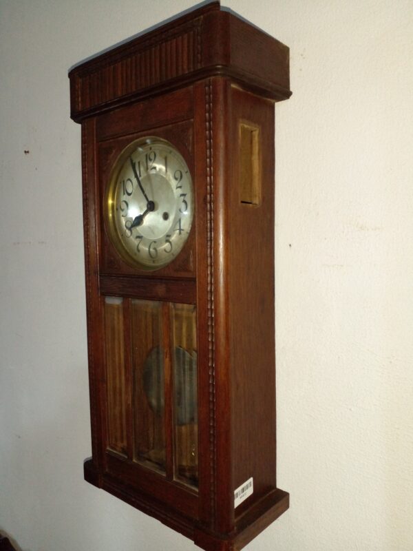 RELOJ DE PARED ALEMAN MEDIO CARRILLON CAJA DE ROBLE. COD: 88402 - Image 3