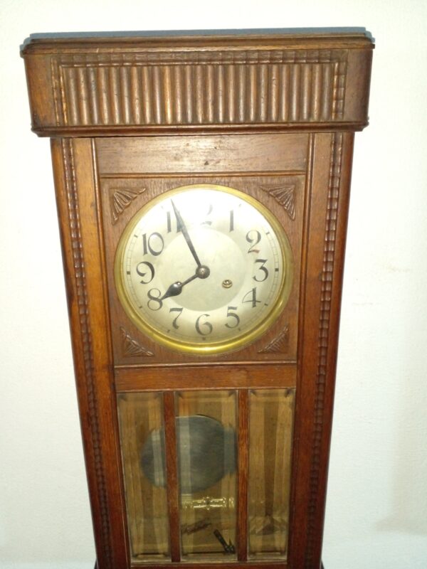 RELOJ DE PARED ALEMAN MEDIO CARRILLON CAJA DE ROBLE. COD: 88402 - Image 5