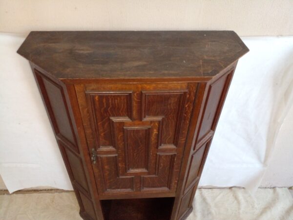 MUEBLE DE ROBLE ANTIGUO REPLANADO TIPO DESPENSERO. COD: 83808 - Image 7