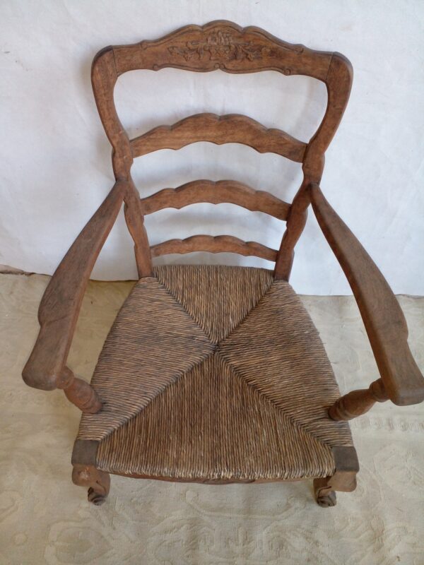 SILLON DE UN CUERPO PROVENZAL ENJUNCADO IDEAL SALA O DORMITORIO. COD: 86013 - Image 3