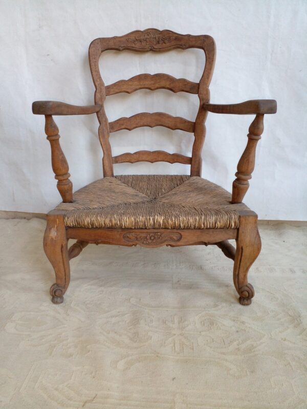 SILLON DE UN CUERPO PROVENZAL ENJUNCADO IDEAL SALA O DORMITORIO. COD: 86013 - Image 4