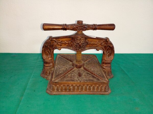 PRENSA ANTIGUA DE FUNDICION PIEZA DE COLECCION. COD 89428 - Image 4
