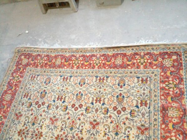 ALFOMBRA ANTIGUA DE LANA IMPECABLE 3.55 X 2.45 MTS. COD: 91809 RESERVADO - Image 9