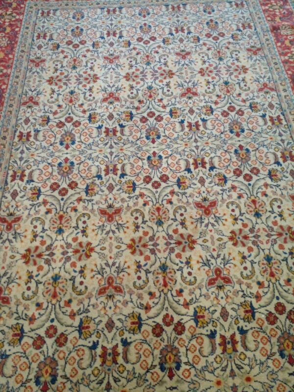 ALFOMBRA ANTIGUA DE LANA IMPECABLE 3.55 X 2.45 MTS. COD: 91809 RESERVADO - Image 6